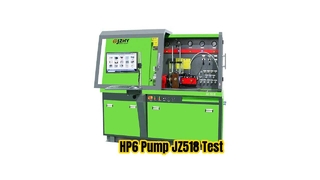 Test pompy Denso HP6 na JZ-518